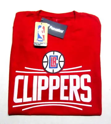 Los Angeles Clippers Medium Red NBA T-Shirt Short Sleeves Fanatics Basketball • $9.95