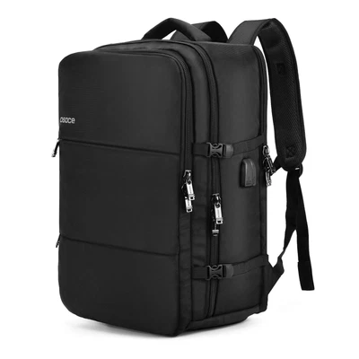 $45.99 • Buy Backpack For Men Travel 15  Laptop Bag With USB Urable Water Resistant Business