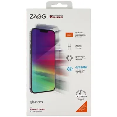 $12.95 • Buy ZAGG Invisible Shield Glass XTR Screen Protector For IPhone 13 Pro Max - Clear