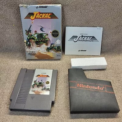 Jackal Nintendo Nes Complete CIB Good Condition Authentic • $59.99