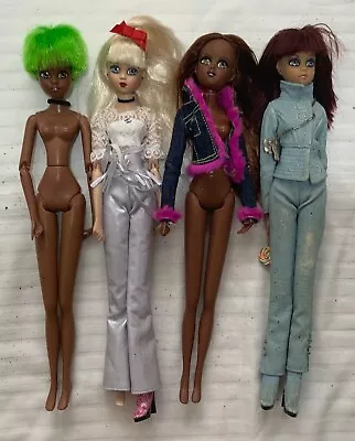 4 X JAN MCLEAN Lollipop Girls Dolls Plus Some Clothing / Accessories • $140