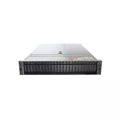 £3816 • Buy DELL POWEREDGE R740XD 2x 8 CORE 2.5GHz SILVER 4215 64GB 2x 3.84TB SATA SSD H740P
