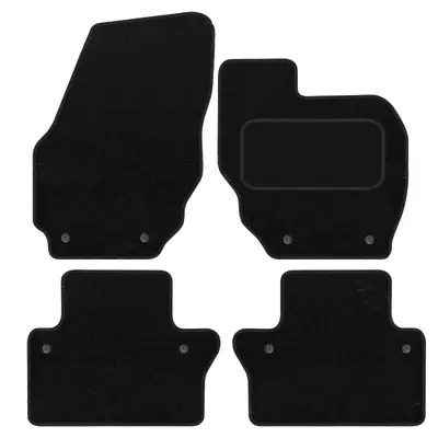 Volvo V70 2008 To 2016 Manual Tailored Carpet Car Floor Mats Black • $18.66