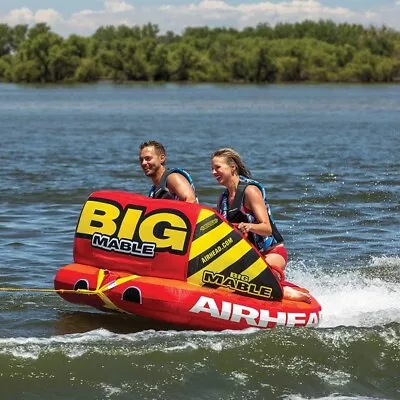 Airhead Big Mable Towable 1-2 Rider Tube For Boating And Water Sports Heavy Dut • $189