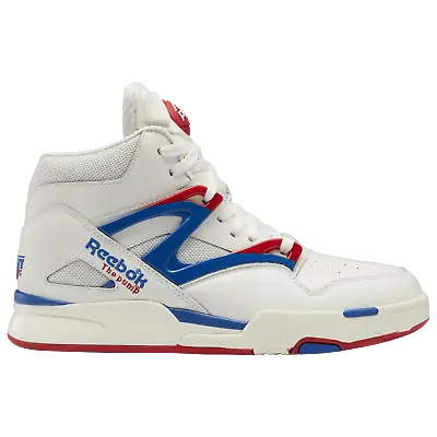 Reebok Pump OMNI Zone 2 Heritage White Red Blue The Pump HR0035 Size 8-13 New • $62