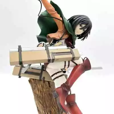  Attack On Titan Figure Statue Mikasa Ackerman • $60.43