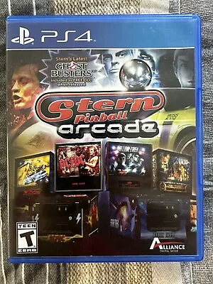 Stern Pinball Arcade (PS4 2016) Game/Disc & Case - Tested W/ Free Shipping • $39.97