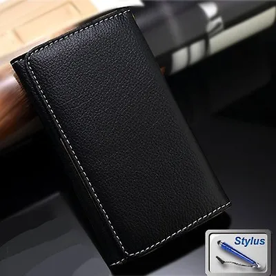 Wallet Money Card Leather Cover Case For Optus ZTE Blitz + Stylus • $8.99