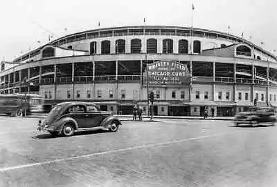 Wrigley Field 1946 Photo Print Baseball  Collectible 16x20 Vintage • $7.95