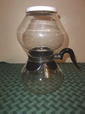 $39.77 • Buy Vintage Silex Double Bubble Vacuum Coffee Maker Clear Glass With Filter LW-8