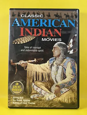 Classic American Indian Movies (Sitting Bull / Cry Blood Apache/ Battle) • $7.20