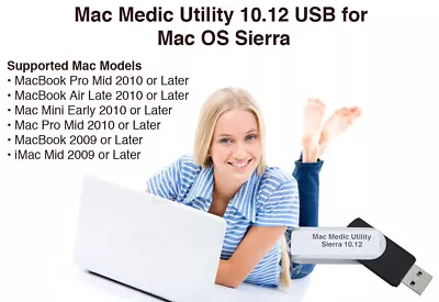 Fix Your Mac With Mac Medic Utility For Sierra MMU-2101 • $19.97