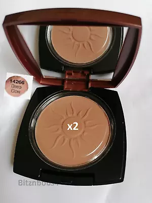 £15.99 • Buy 2 X Avon True Glow Bronzing Powder Deep Glow New And Boxed