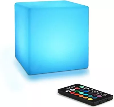 Mr.Go 4  LED Cube Light Rechargeable Night Light Mood Lamp For Kid & Adult W/Re • £21.78