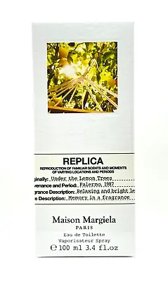 Maison Margiela Replica 'Under The Lemon Trees' 3.4 Oz- (NIB) • $96.88
