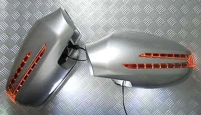 Fits Mercedes W208 CLK-Class 96~02 SILVER Arrow Type LED Side Mirror Cover  • $157