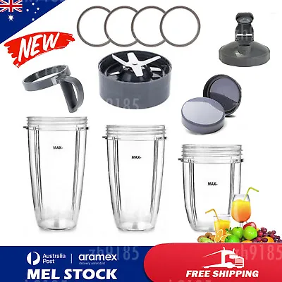 Spare Parts Replacement For Nutribullet Nutri Bullet Extras Cups Blades Lids • $27.99