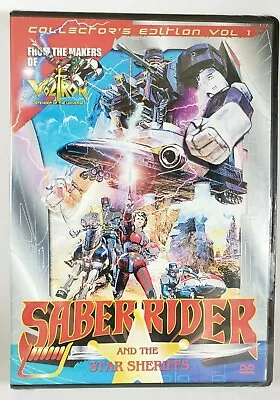 Saber Rider & The Star Sheriffs VOLUME 1 New Sealed (DVD 2008 VCI) Voltron OOP • $11.95