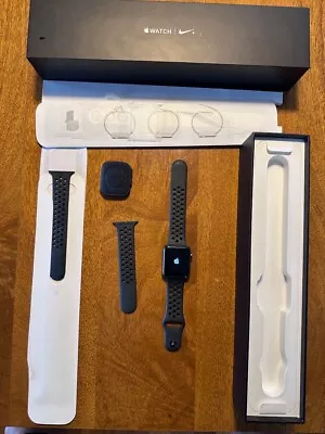 $85 • Buy Apple Watch Series 2 Nike Aluminum 42mm 8GB Space Grey A1758