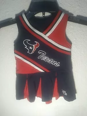 $9.99 • Buy Houston Texans Cheerleader Outfit Size 18 Months Girls NFL