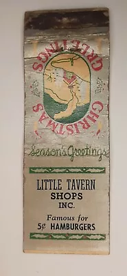 Matchbook - Little Tavern Shops - Christmas Greetings • $19.98