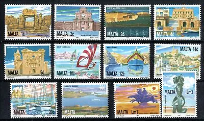 Malta 1991 National Heritage Set 1c - £2 Unmounted Mint Sg905-16 Cat £27 • $15.46