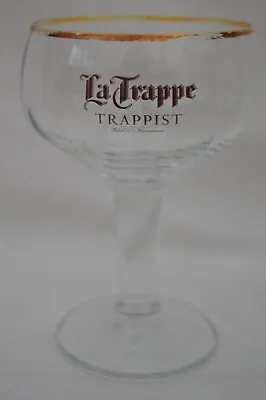 LA TRAPPE:   TRAPPIST BELGIAN BEER GLASS  - CHALICE STYLE - 250 Ml - SOUND COND! • $13.38