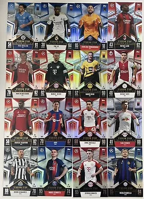 Topps Match Attax 23/24 Stadium Star Limited Edition Full Set 16 Cards  • £3.99