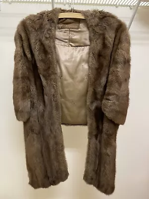 Vintage Real Mink Stole/wrap Brown • $40