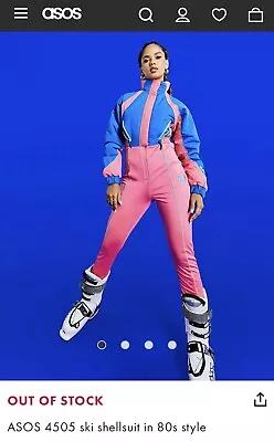 Vintage Style Asos 4505 Ski Suit - Size 10 • $99.09