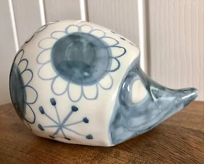 Vintage David Sharp Rye Studio Pottery Hedgehog Figure Money Box - No Stopper • £10