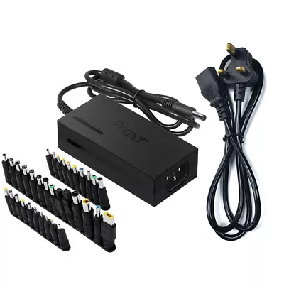 34 Tips Multi Heads Universal Adapter AC DC Power Charger For Laptop Notebook UK • £13.99