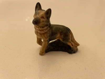 £2.50 • Buy Vintage Wade Whimsies German Shepherd, Alsatian Dog VGC