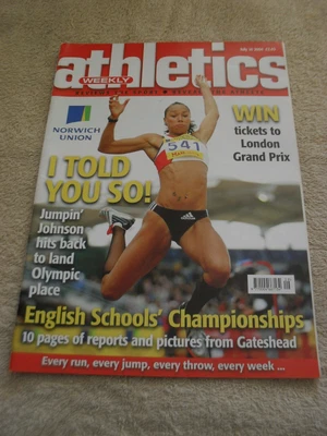 £0.99 • Buy Athletics Weekly Issue July 14th 2004 Jade Johnson