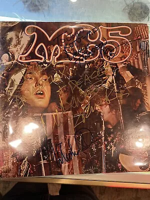 SIGNED MC5 Kick Out The Jams Vinyl Lp 1969 US 1st Censored Press Elektra • $475