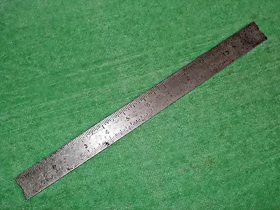 VINTAGE MILLERS FALLS 12  STEEL RULE No.1200 MADE IN USA • $19.99