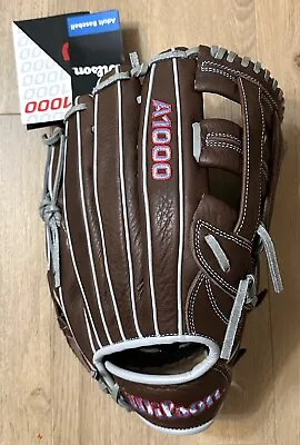 2024 Wilson A1000 Outfield Baseball Glove 12.5” RHT  New W/ Tags WBW101681125 • $150