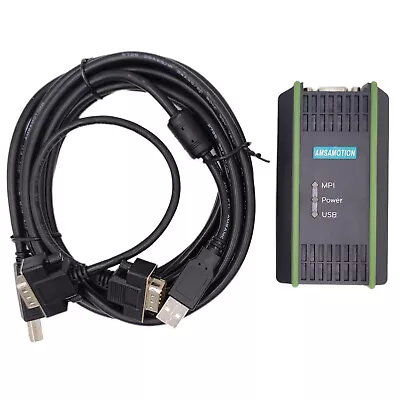 6GK1571‑0BA00‑0AA0 / USB‑MPI PLC Programming Cable PC Adapter For Siemens S7‑300 • $75.99