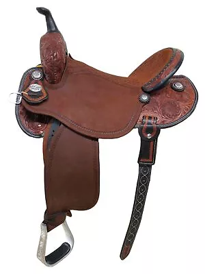 15.5 Inch New Martin BTR Western Barrel Saddle 10095 • $4999