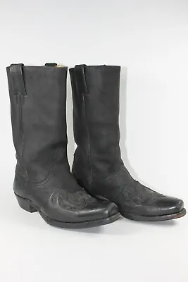 £88 • Buy Women's Boots Cowboy Boots Sancho Black Size 42 True Vintage 90s