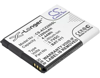 3.7V Battery For Acer Liquid M220 Liquid M220 Dual SIM Liquid Z200 BAT-311 NEW • £15.47