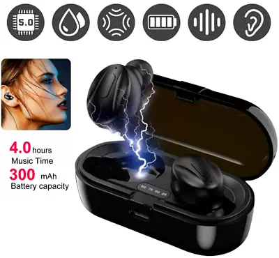 Mini Bluetooth 5.0 Wireless Headset TWS Earphones Stereo Headphones Earbuds • $11.97