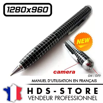 £31.85 • Buy Pen Spy Camera Design MDPENCAMHD1S 960P Micro SD 32 Go Max Video Photo