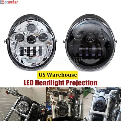 Motorcycle LED Headlight Kit For V Rod VROD VRSCA VRSC V-Rod Muscle Street Rod • $109.99