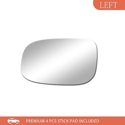 Mirror Glass Fits 2007 2008 2009 2010 2011 Volvo S40 S80 V50 Driver Left Side LH • $14.08