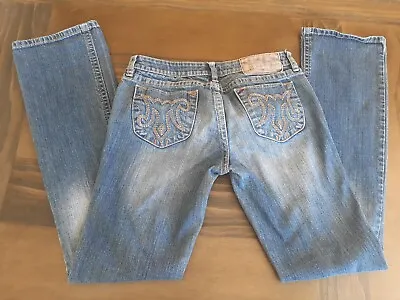 MEK USA DNM Chicago Slim Boot Cut Denim Jeans Women's 28/34 • $10.50