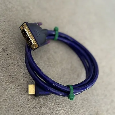 QED HDMI DVI-P Performance High Definition Multi Media Qunex Interface Cable • £0.99