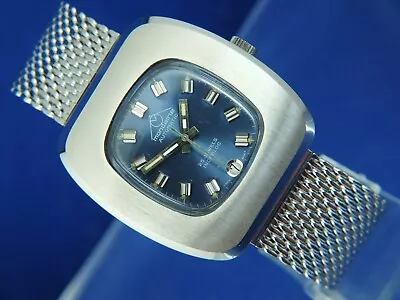 Mondaine Automatic Watch Swiss 25 Jewel AS-1903 Watch NOS 1980S NEW • $210.13