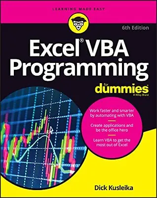 $35.94 • Buy Excel VBA Programming For Dummies  For Dummies  Computer Tech  