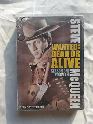 Wanted: Dead Or Alive: Season One (2-Disc DVD Set 18 Episodes) Steve McQueen • $5.97